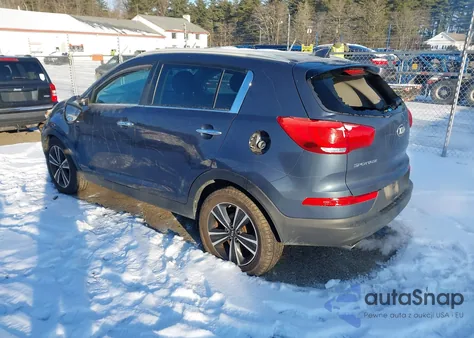 2015 Kia Sportage Sx z USA, uszkodzony, nr VIN KNDPCCA69F7792532